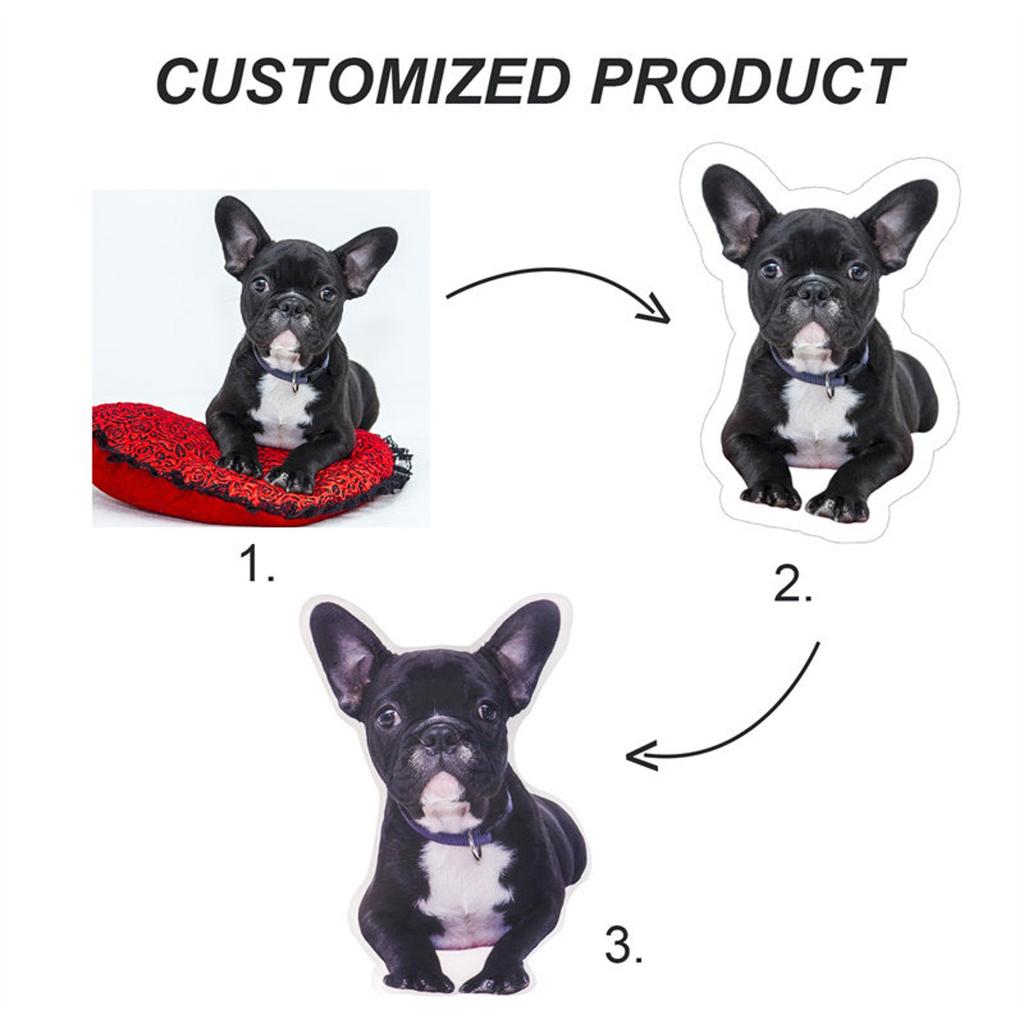 Custom Pet Pillow French Bulldog Plush Lookalike Design Process