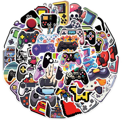 Gamer Sticker Pack Retro Game Controllers