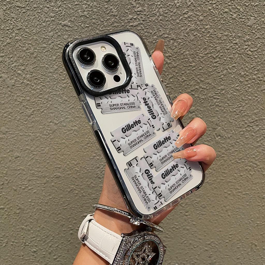 Gillette Razor Blade Phone Case Design