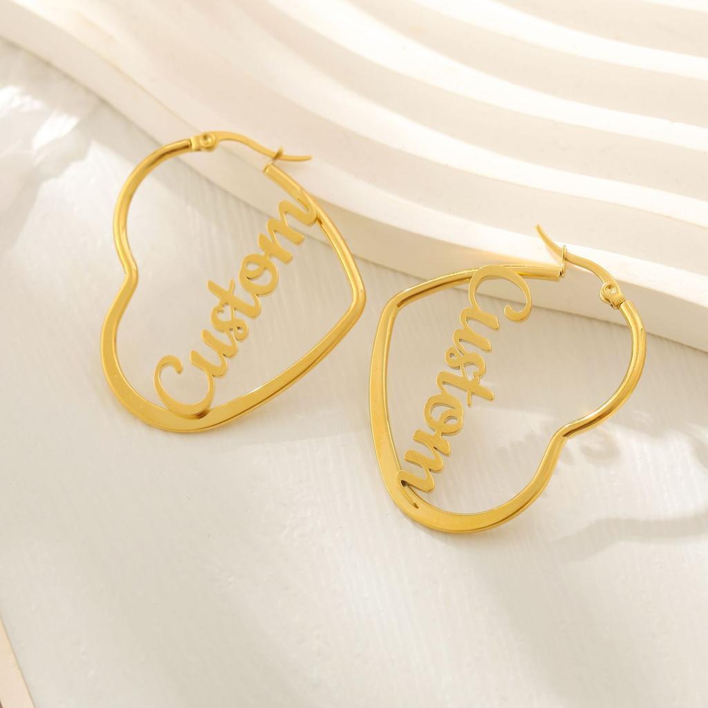 Gold Heart Shaped Custom Name Earrings Design.jpg