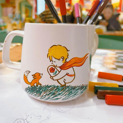 Hand Painted Little Prince Mug