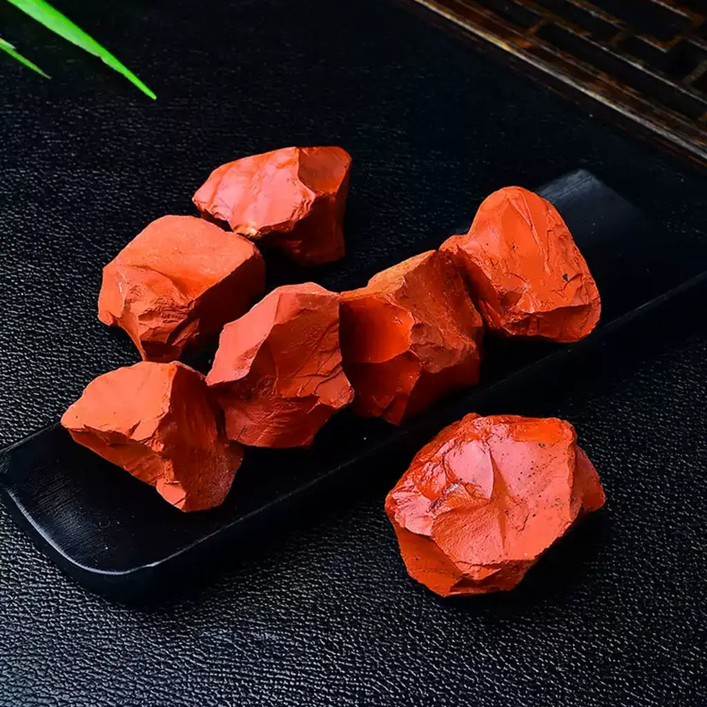 Natural Red Jasper Rough Stone Collection