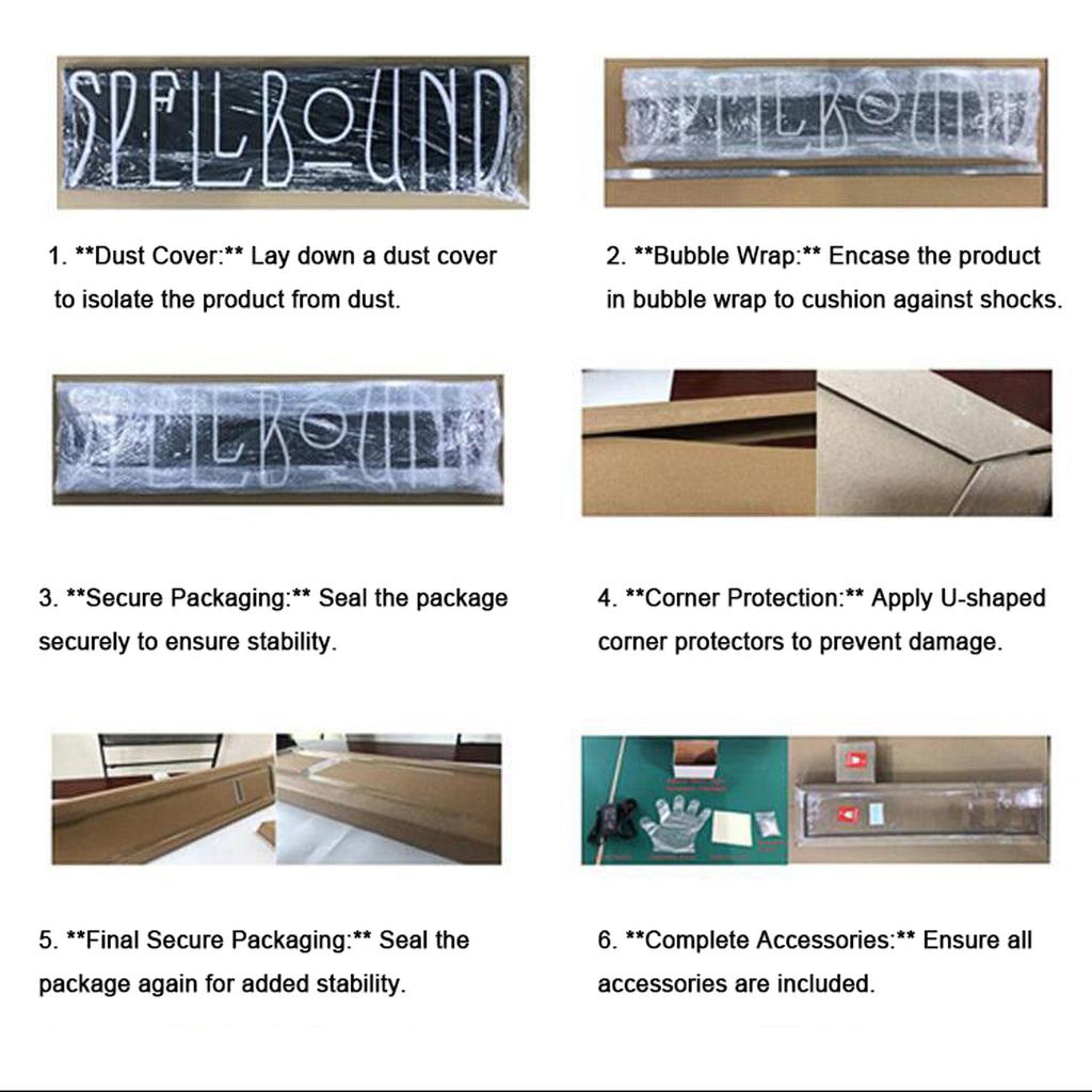 Neon Sign Secure Packaging Process