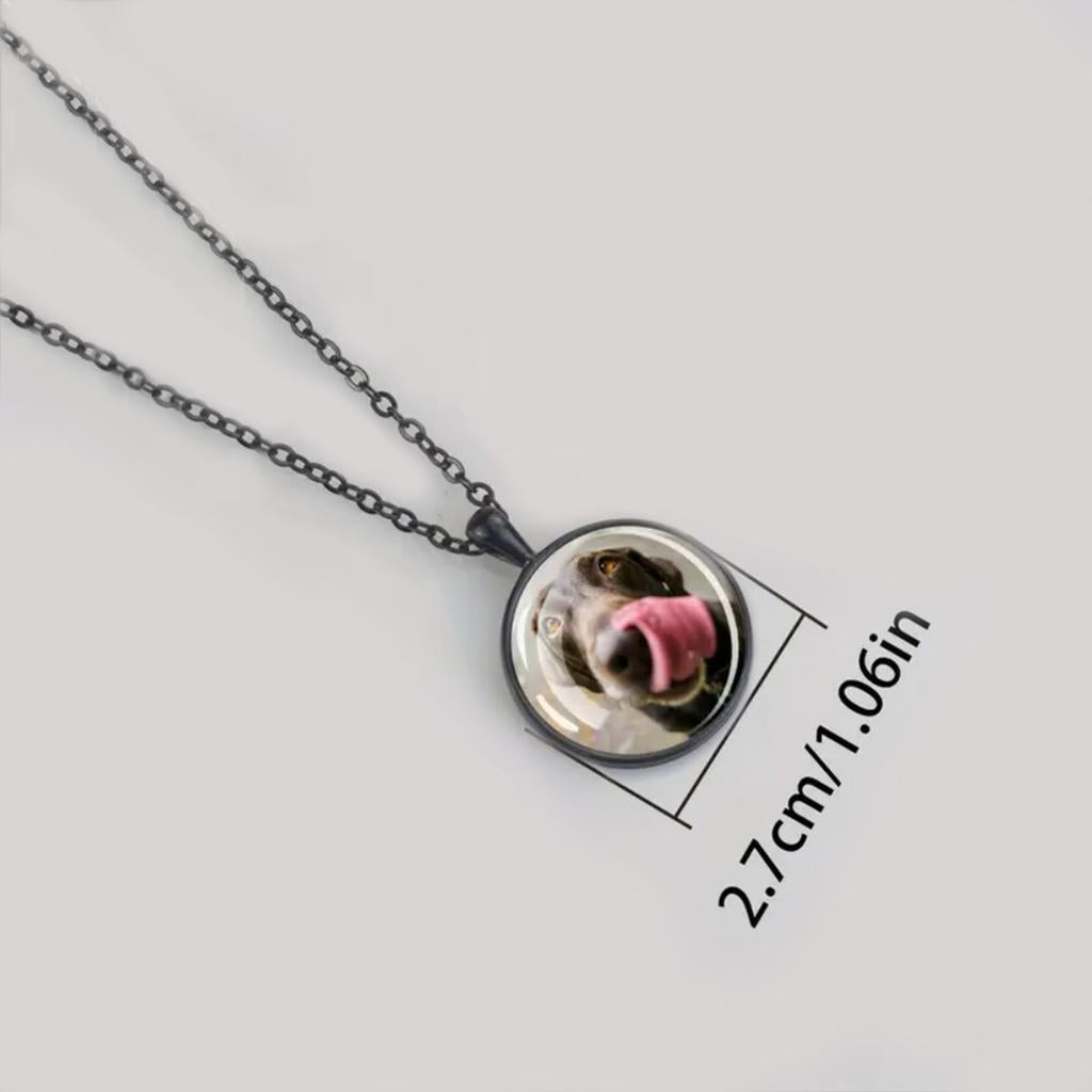 Personalized Dog Photo Necklace 27cm onlyimage