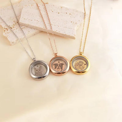 Personalized Pet Photo Locket Necklace Trio.jpg