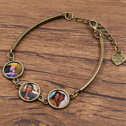 Personalized Photo Bracelet Custom Jewelry Design_1