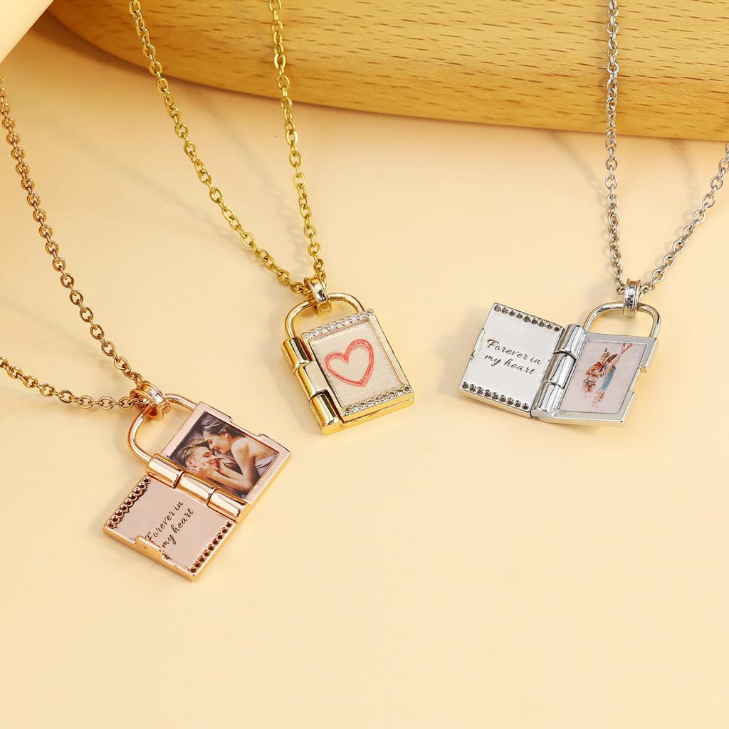 Personalized Photo Locket Necklaces Collection