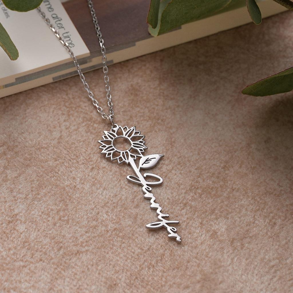 Personalized Sunflower Name Necklace Collection_1.jpg