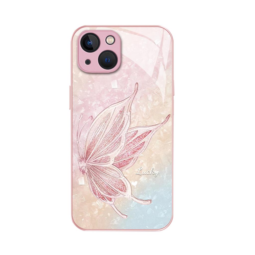 Pink Butterfly Phone Case Design