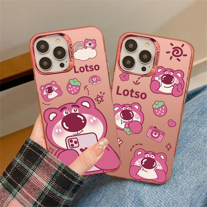 Pink Lotso Bear Phone Cases Designs