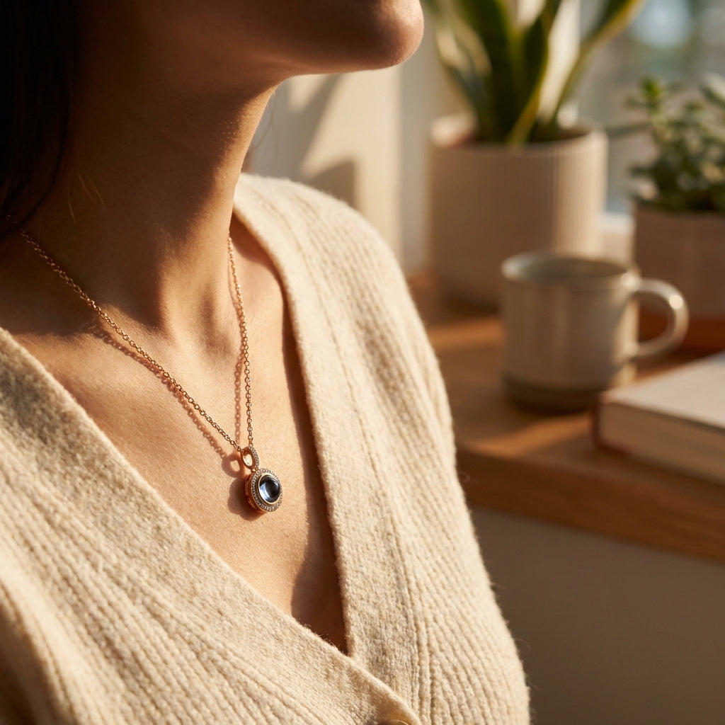 Lumina Photo Projection Pendant