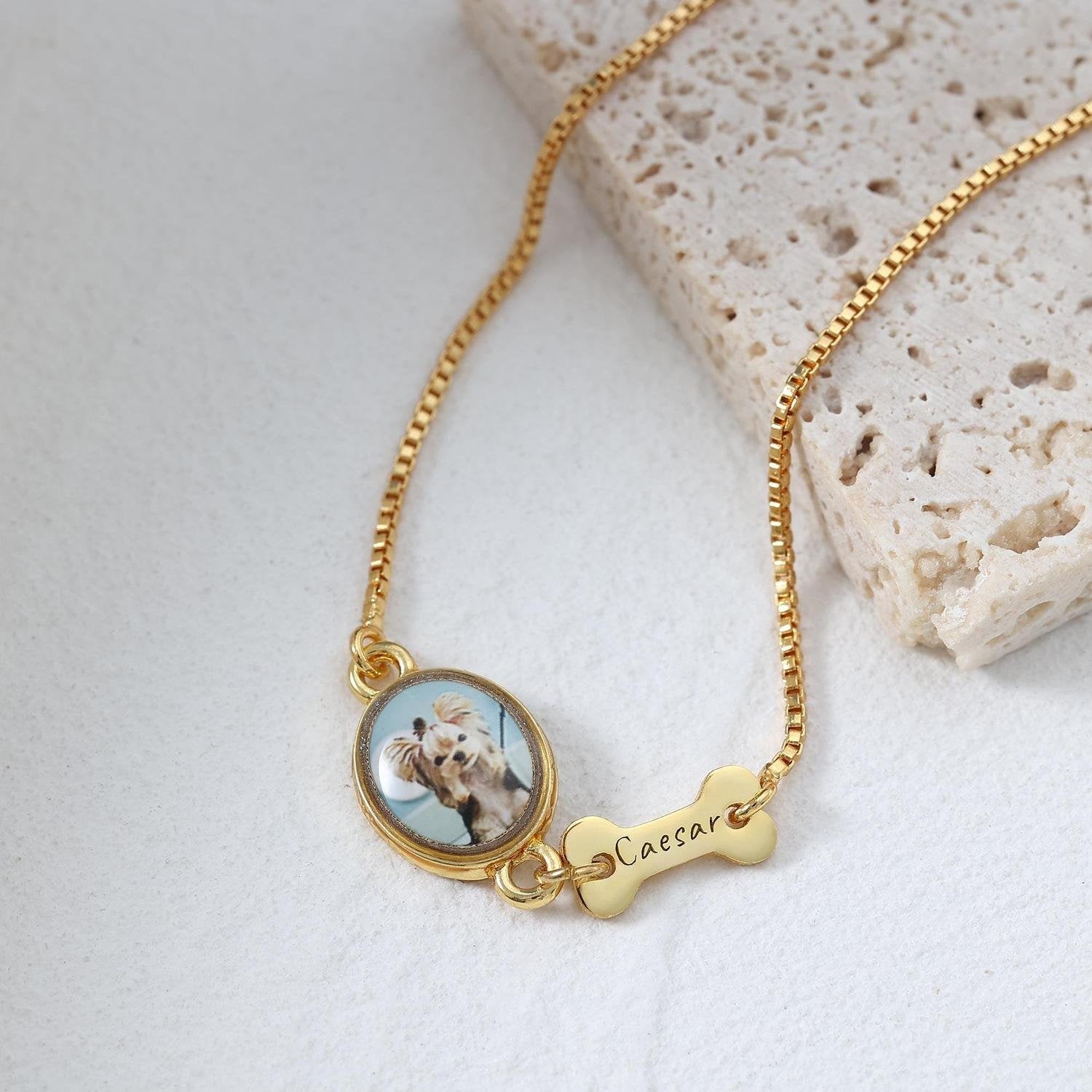 Bespoke Custom Pet Portrait Bracelet