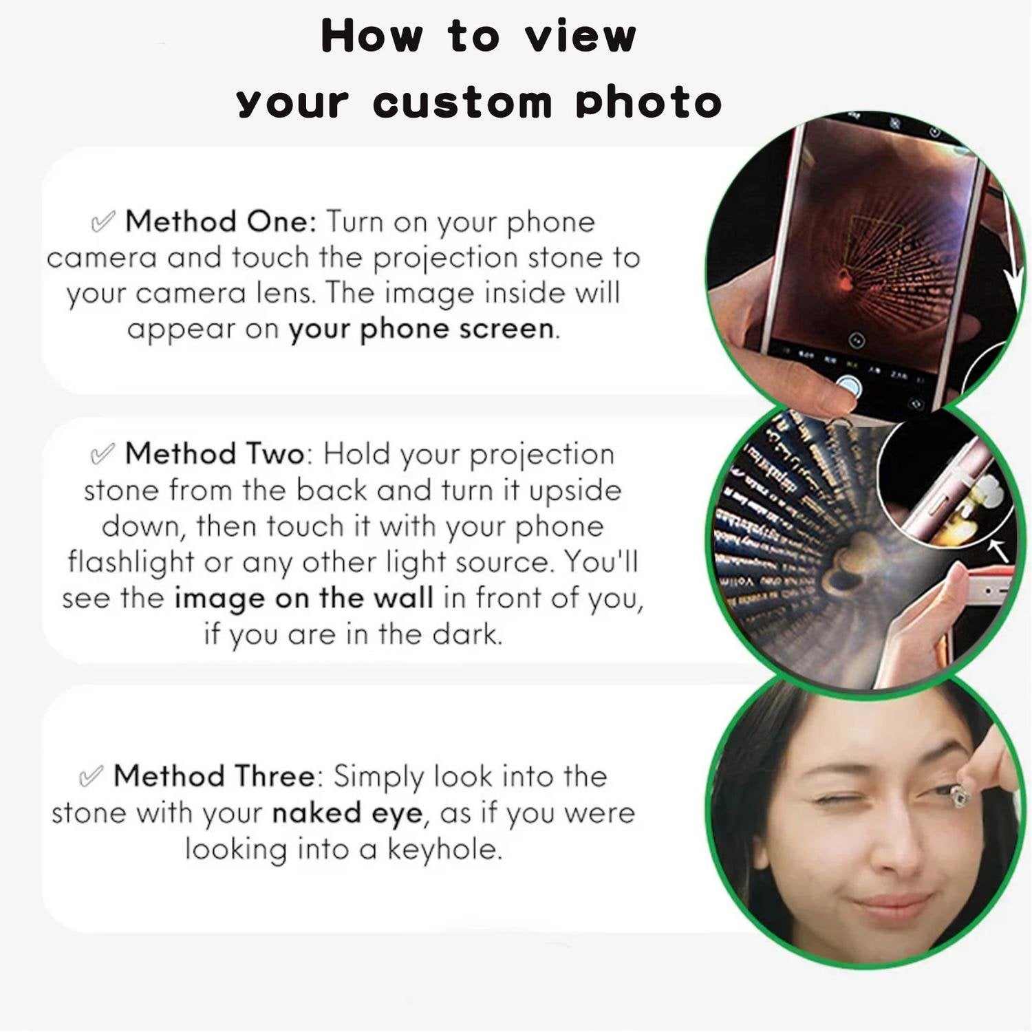 Eternal Memory Projection Necklace