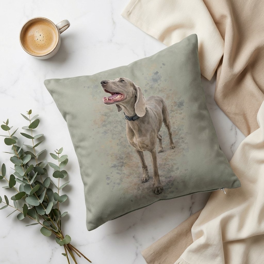 Custom Pet Portrait Pillow | Personalized Dog & Cat Gift