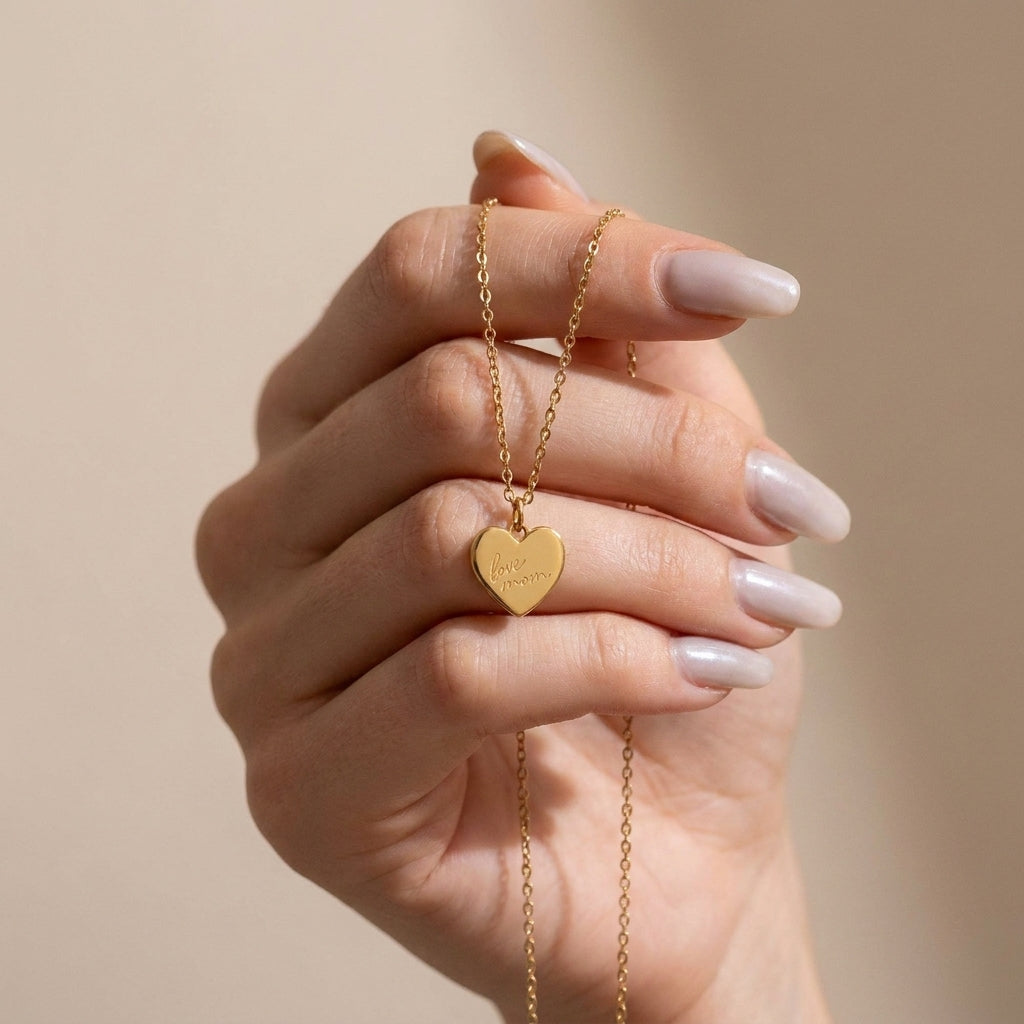 Custom Handwriting Heart Necklace: A Beautifully Personal Keepsake