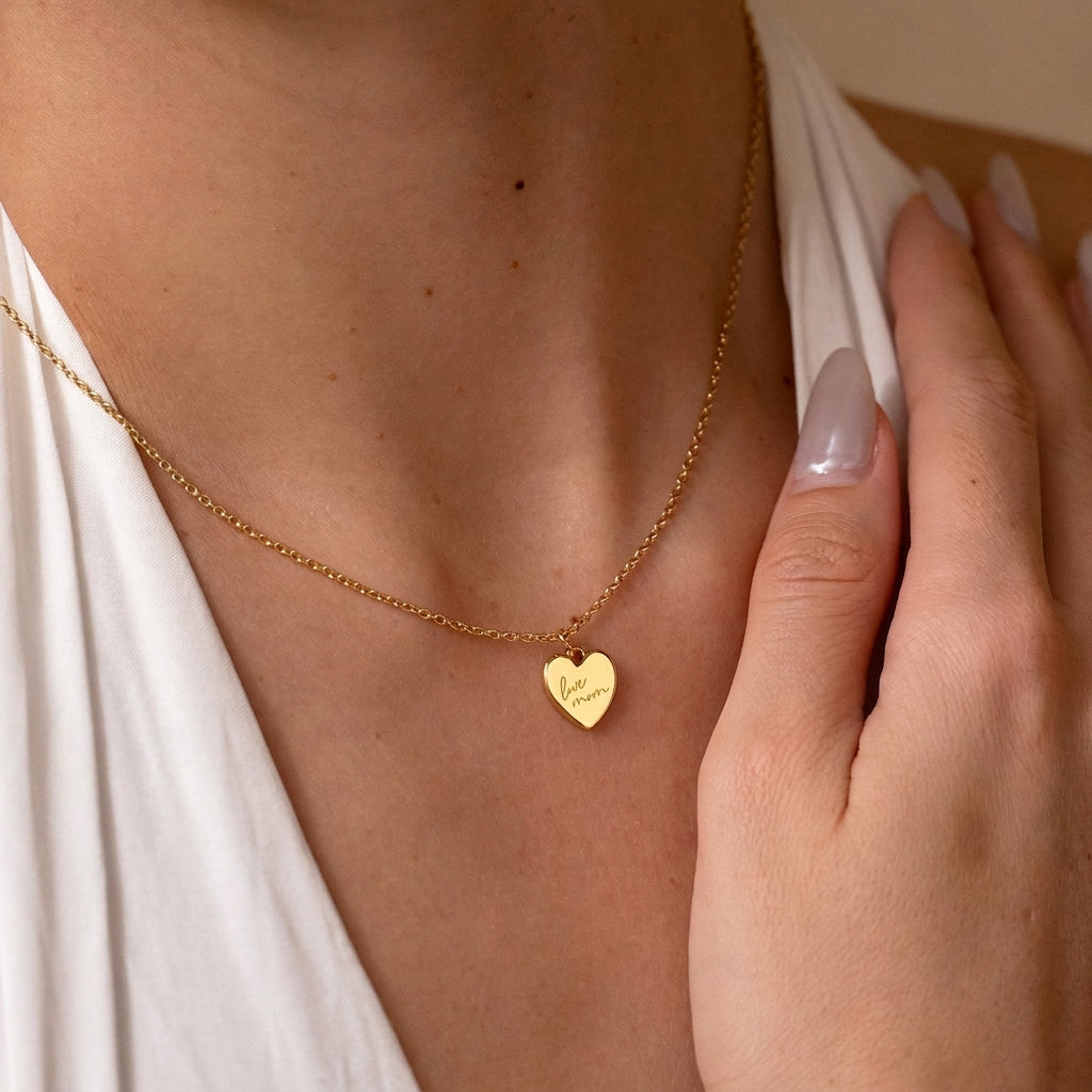 Custom Handwriting Heart Necklace: A Beautifully Personal Keepsake