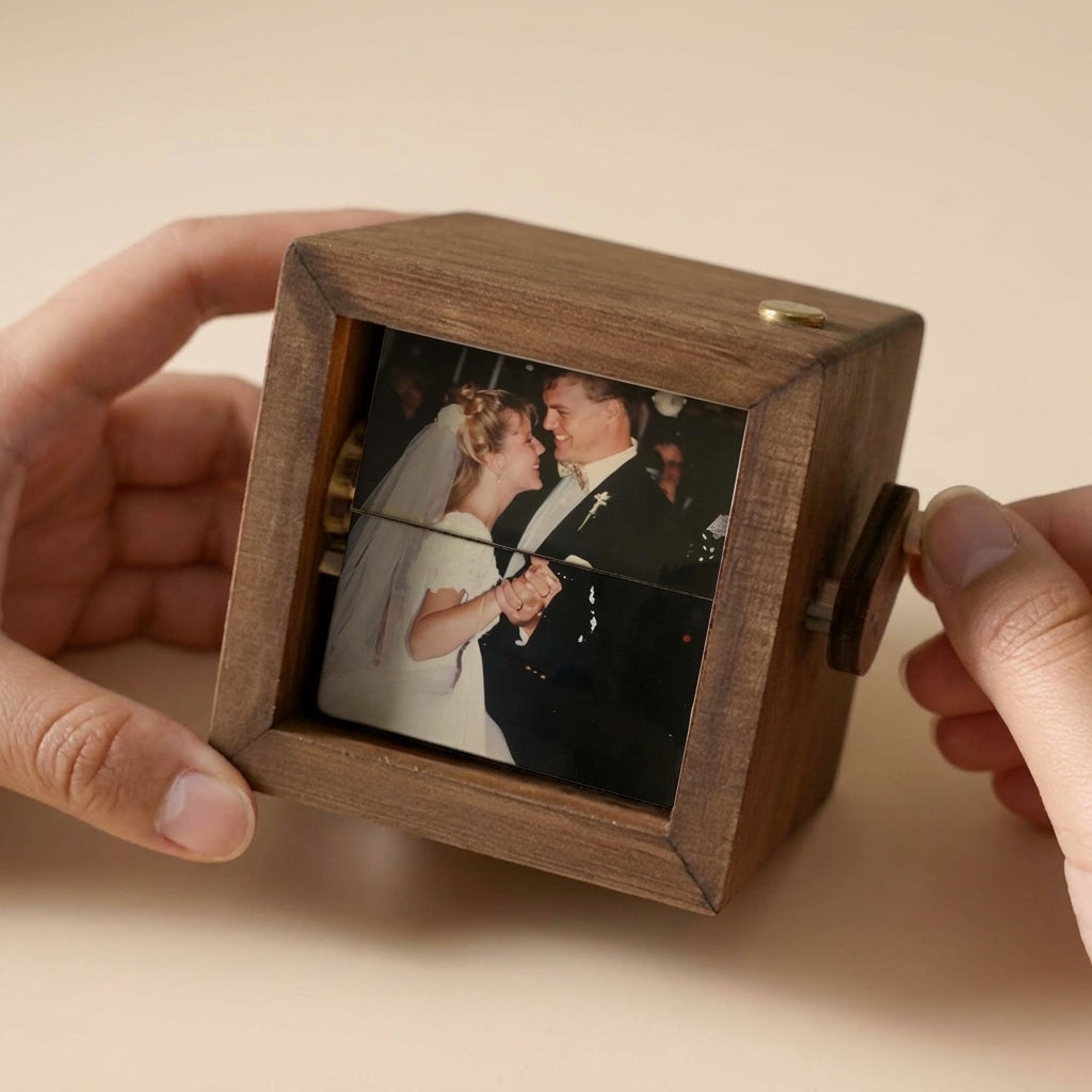 Custom Photo Flipbook Animation Box with Keepsake Light