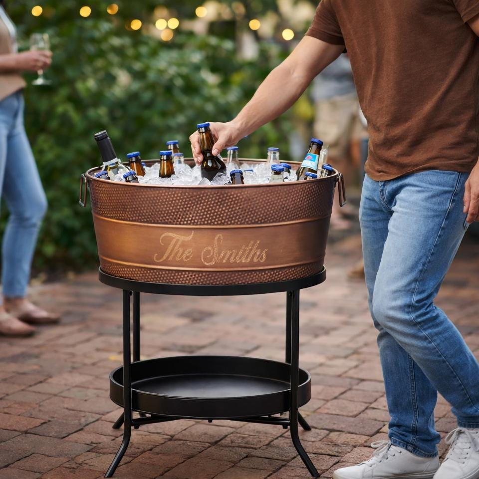 Personalized Beverage Tub: The Ultimate Entertaining Keepsake