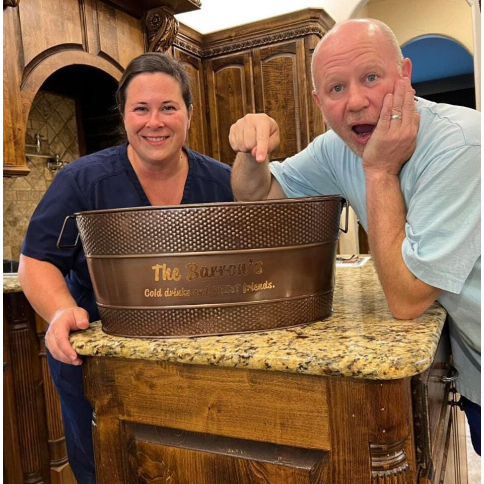 Personalized Beverage Tub: The Ultimate Entertaining Keepsake