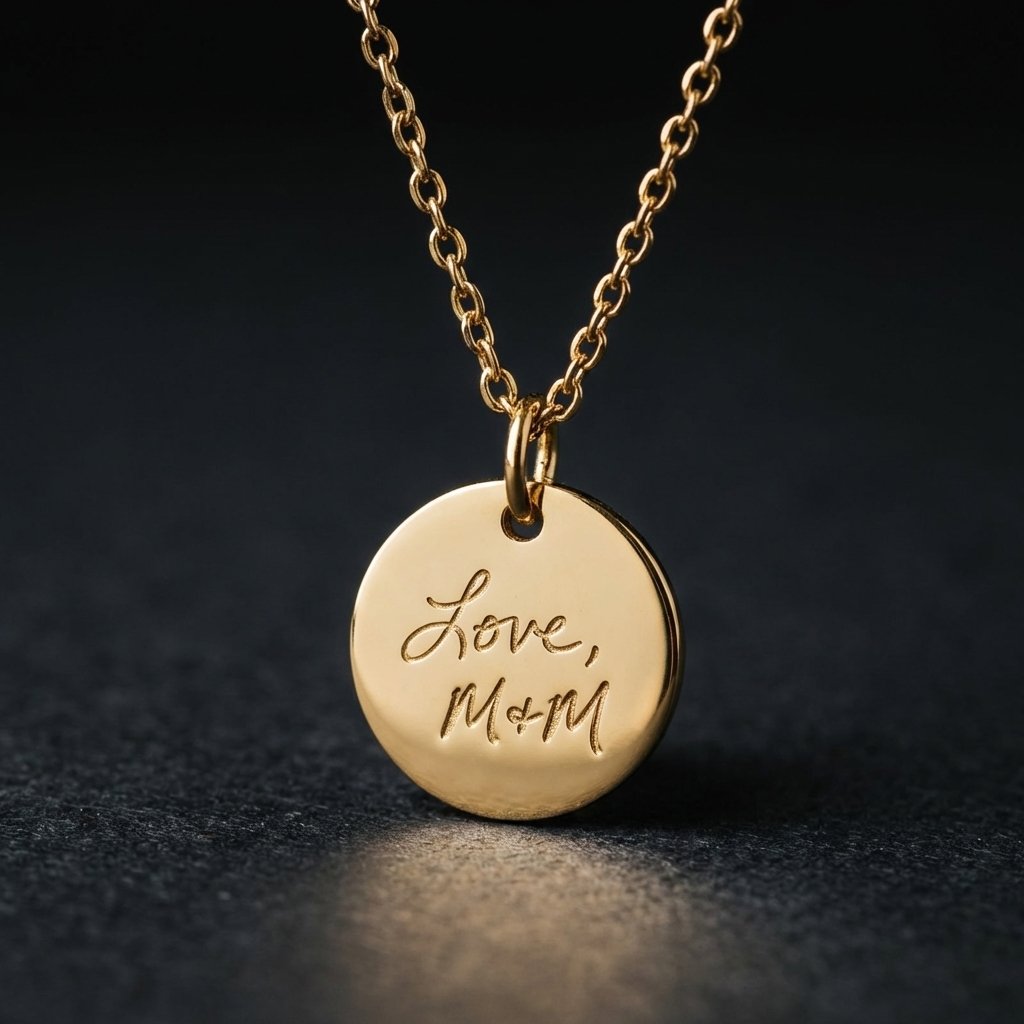 Custom Handwriting Necklace - Personalized Signature Jewelry