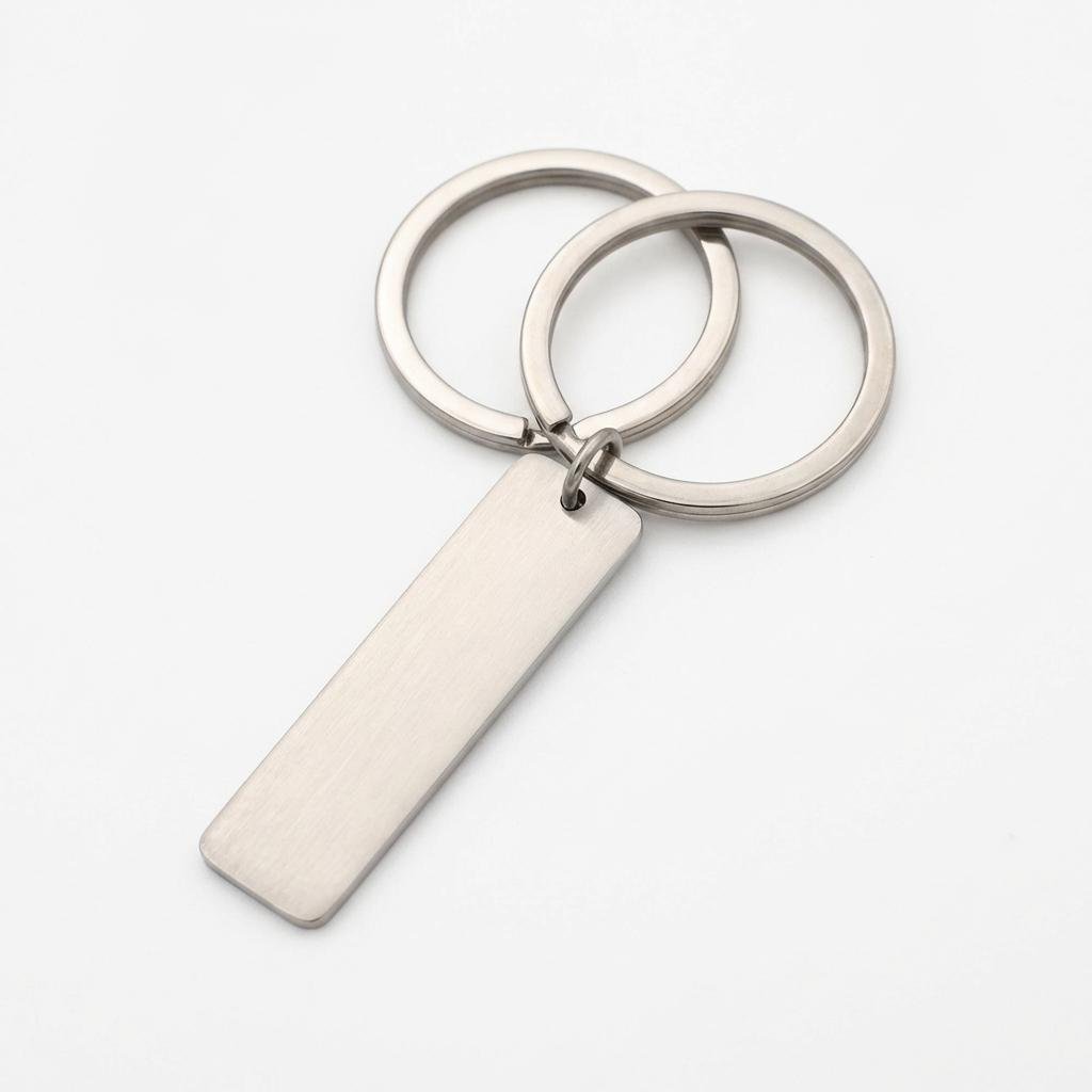 Personalized Anniversary Date Keychain Set for Couples