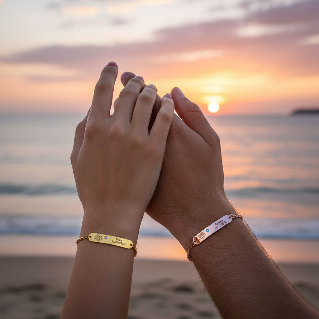 Personalized Love Engraved Bracelet