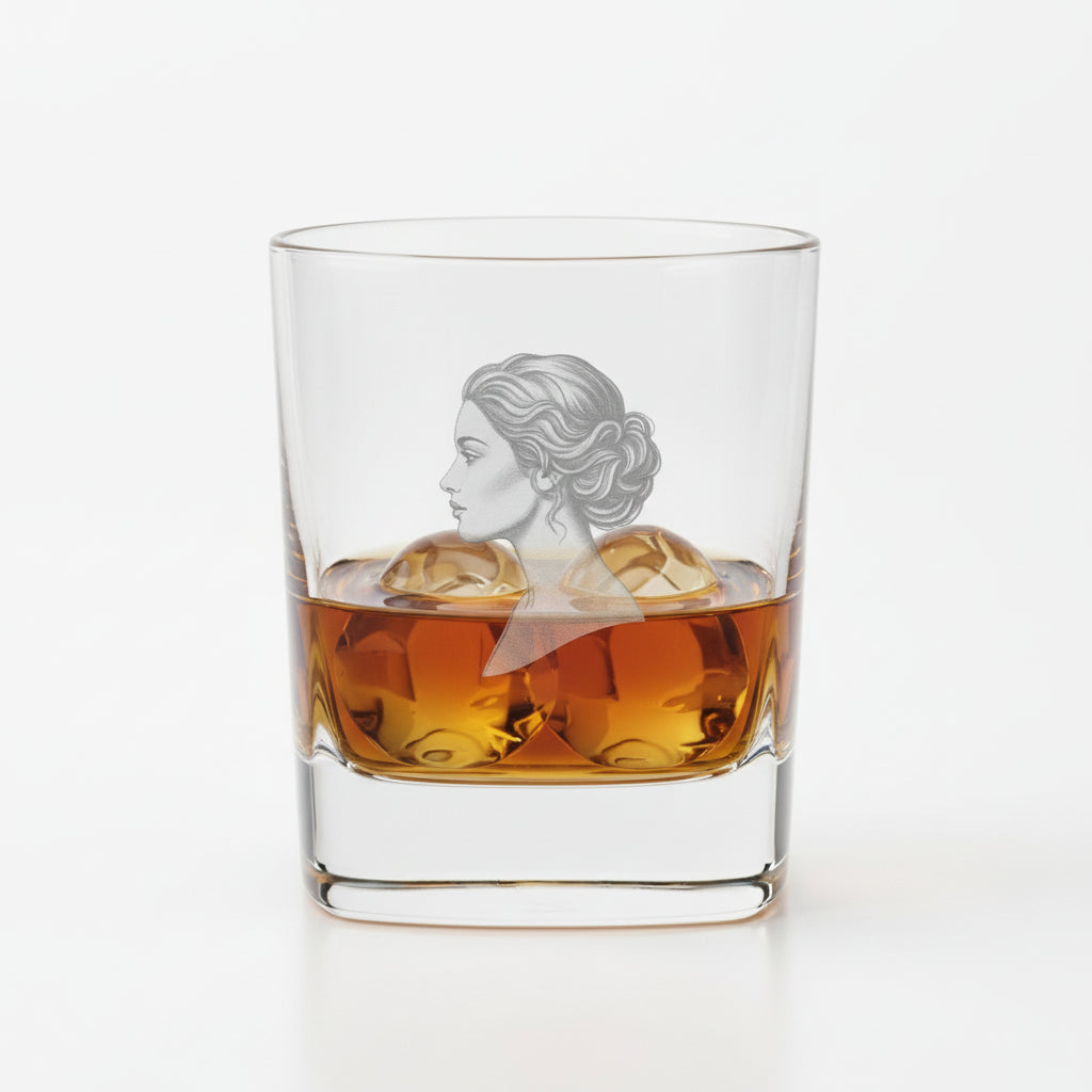 Father’s Day custom whiskey glass