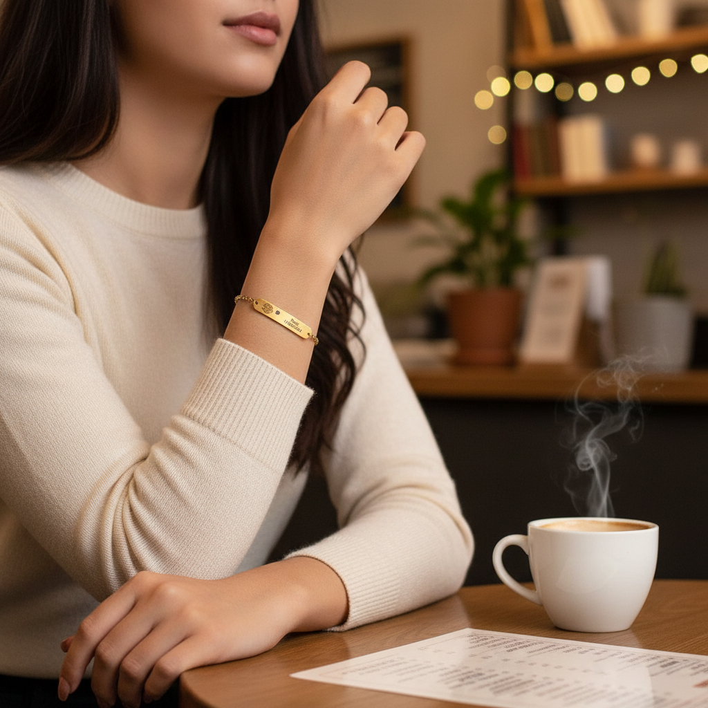 Personalized Love Engraved Bracelet