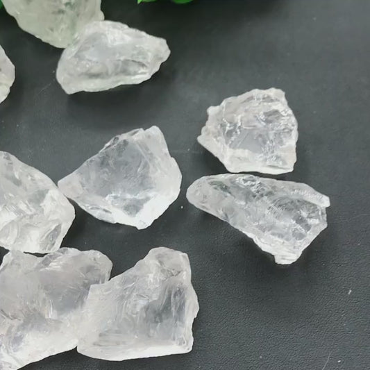 Raw Clear Quartz Crystals: Amplify Energy