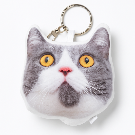 Custom Photo Plush Keychains Pillow